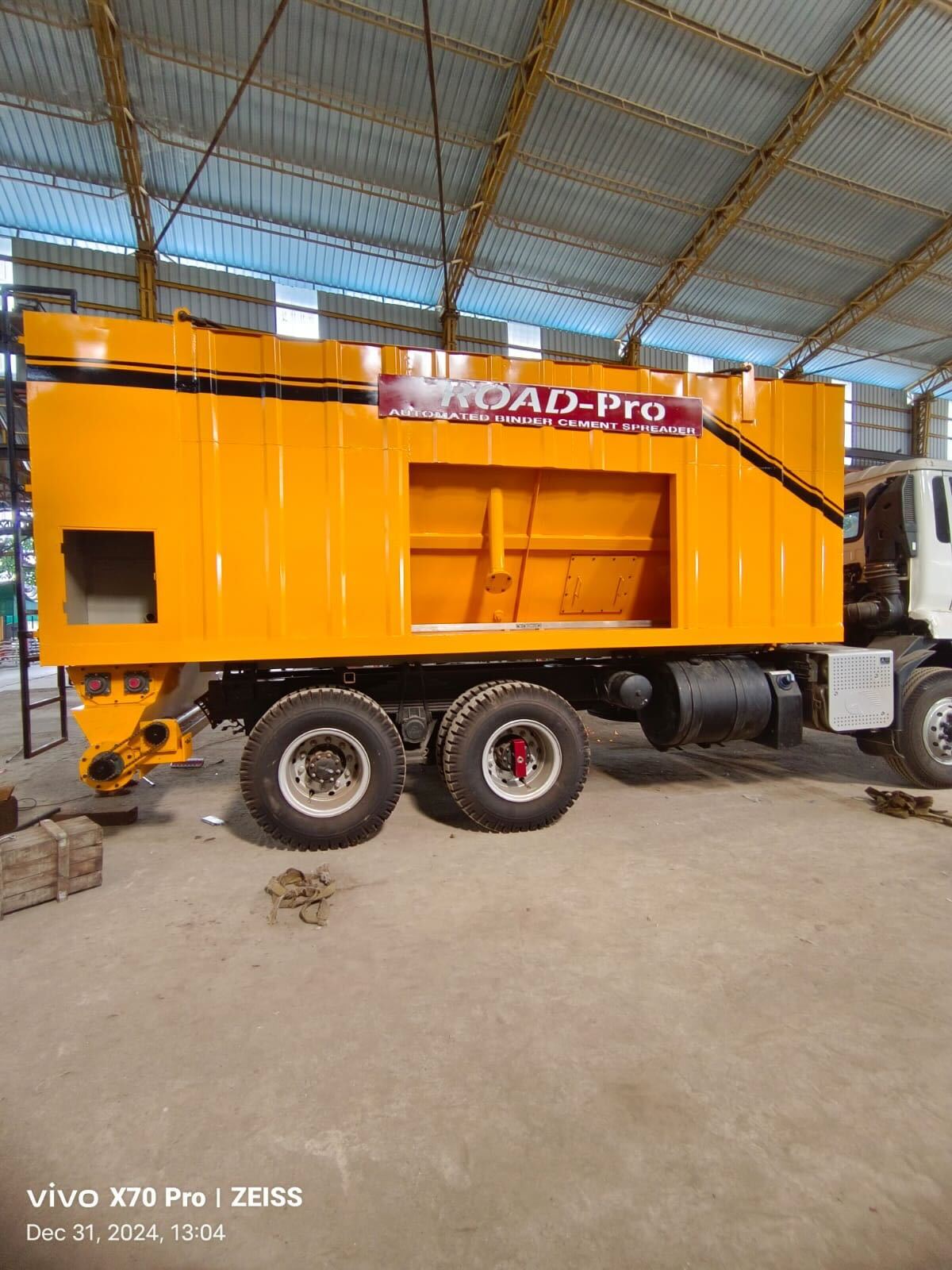 Cement Spreader Automation